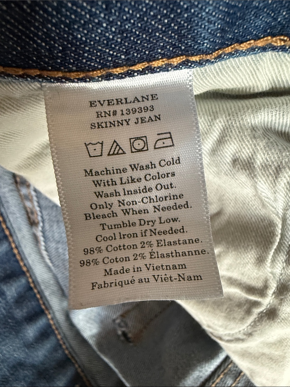 Everlane Light Blue Skinny Jeans - Picture 3 of 4